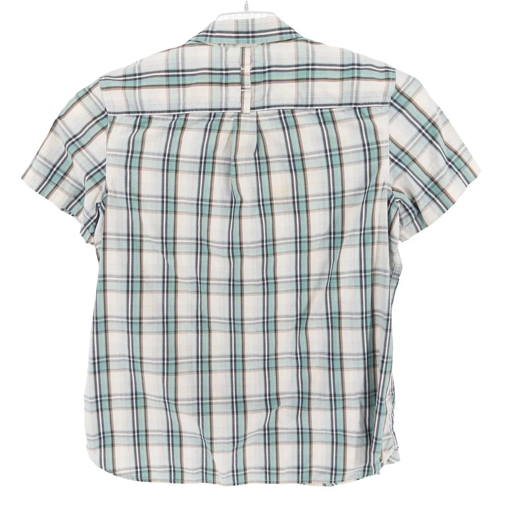 The North Face Mens XL Hammets Shirt Button Up Shirt Plaid Short Sleeve Gorpcore